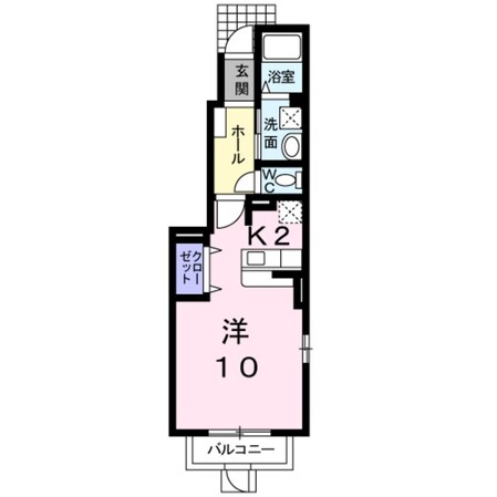 南巽駅 徒歩8分 1階の物件間取画像